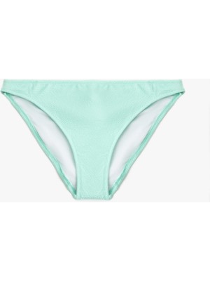 Koton Dokulu Astarlı Klasik Bikini Altı