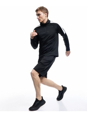 Koton Beli Bağcıklı Cep Detaylı Baskılı Spor Şort