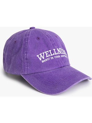 Koton Işleme Detaylı Pamuklu Kep Şapka