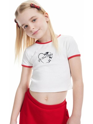 Koton Atatürk Baskılı Kısa Kollu Bisiklet Yaka Pamuklu Tişört