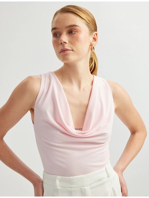 Koton Degaje Yaka Kolsuz Bluz