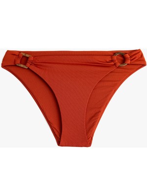 Koton Astarlı Aksesuar Detaylı Bikini Altı