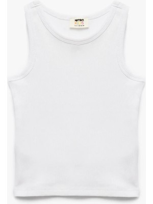 Koton Pamuklu Bisiklet Yaka Kolsuz Kaşkorse Basic Atlet