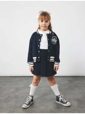 Koton Viskon Karışımlı Beli Lastikli Basic Pileli Etek