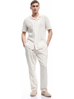 Koton Regular Fit Cep Detaylı Pamuklu Beli Lastikli Pantolon