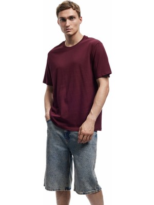 Koton Bisiklet Yaka Regular Fit Pamuklu Kısa Kollu Tişört