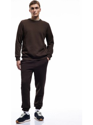 Koton Beli Bağcıklı Şardonlu Cep Detaylı Jogger Eşofman Altı