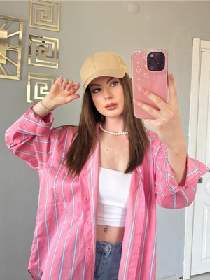 Fasion Pamuklu Arkası Fileli Spor Şapka