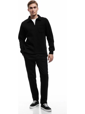 Koton Straight Fit Cep Detaylı Beli Bağcıklı Eşofman Pantolon