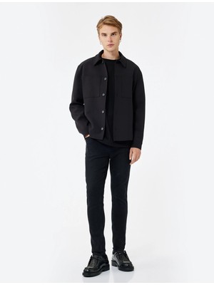 Normal Bel Pamuklu Skinny Fit Jean Pantolon - Michael Jean