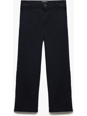 Koton Cepli Düğme Detaylı Viskon Karışımlı Pantolon