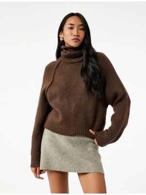 Mini Boy A Kesim Triko Etek