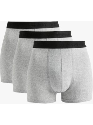 Koton Basic Pamuklu 3'lü Boxer Seti