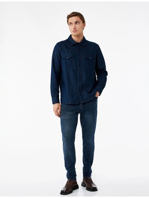 Normal Bel Skinny Fit Jean Pantolon - Michael Jean