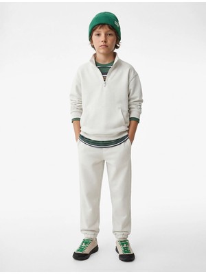 Pamuklu Beli Lastikli Basic Jogger Eşofman Altı