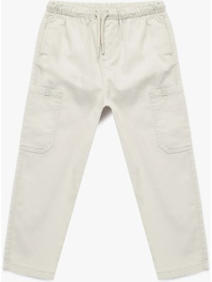 Koton Pamuklu Beli Ayarlanabilir Lastikli Cep Detaylı Pantolon