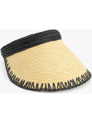 Koton Hasır Vizör Şapka