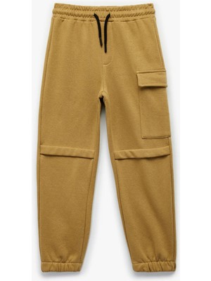Kargo Cep Detaylı Beli Bağcıklı Jogger Eşofman Altı