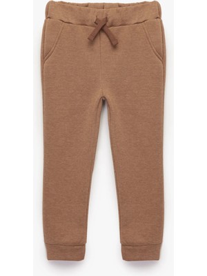 Cep Detaylı Şardonlu Basic Jogger Eşofman Altı