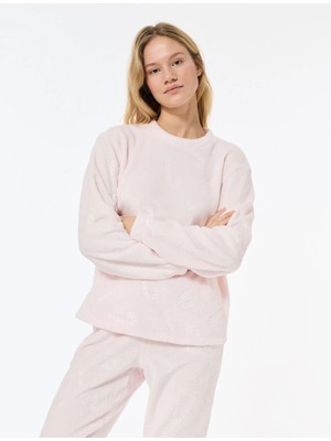 Koton Beli Bağlamalı Rahat Kalıp Katlamalı Paça Pijama Altı