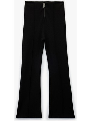 Viskon Karışımlı Slim Fit Basic Pantolon