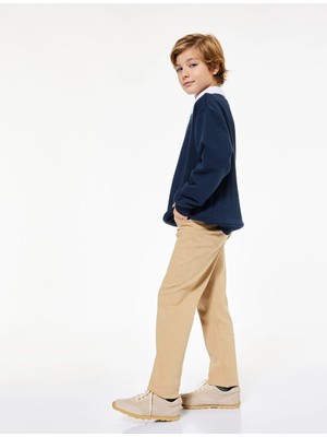 Koton Pamuklu Cepli Slim Fit Denim Pantolon