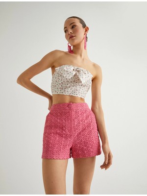 Koton Mini Fisto Şort Astarlı Cepli