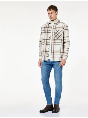 Normal Bel Pamuklu Skinny Fit Jean Pantolon - Michael Jean