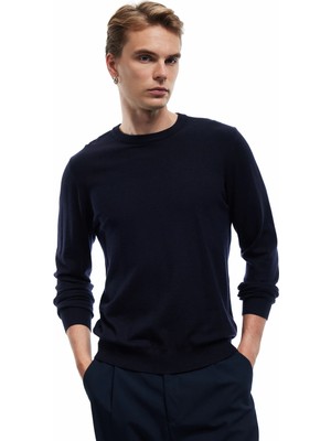 Koton Uzun Kollu Bisiklet Yaka Basic Triko Kazak