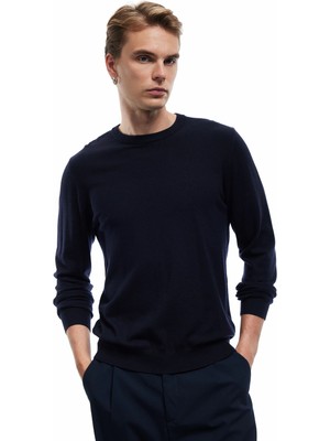 Koton Uzun Kollu Bisiklet Yaka Basic Triko Kazak