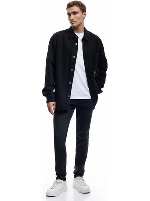 Normal Bel Pamuklu Skinny Fit Jean Pantolon - Michael Jean