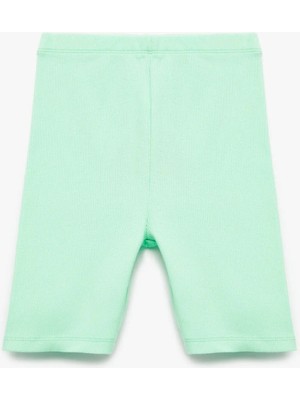 Pamuklu Beli Lastikli Basic Tayt