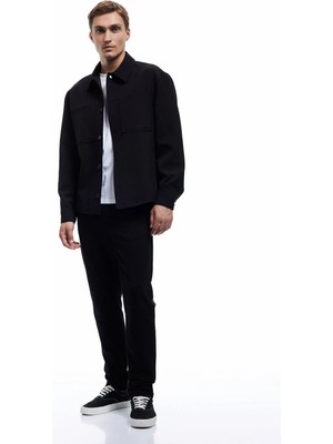 Koton Erkek Kanvas Pantolon 6WAM40007HK Siyah