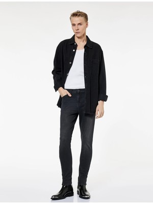 Koton Normal Bel Cepli Pamuklu Skinny Fit Jean Pantolon - Michael Jean