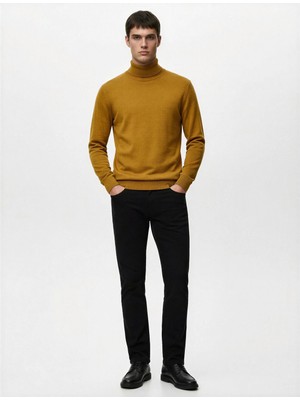 Koton Pamuklu Düz Paça Düğmeli Cepli Chino Pantolon