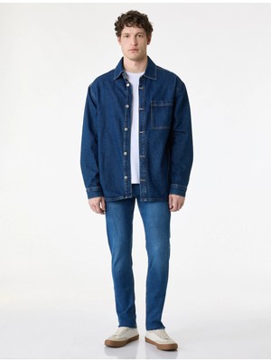 Koton Normal Bel Pamuklu Skinny Fit Jean Pantolon - Michael Jean