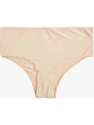 Koton Yüksek Bel Rahat Kalıp Basic Brazilian Külot