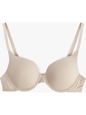 Koton Rahat Kalıp Desteksiz Balenli Sütyen