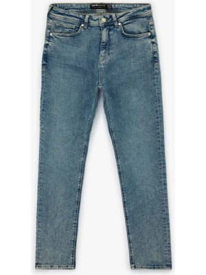 Koton Pamuklu Normal Bel Slim Fit Jean Pantolon - Brad Jean