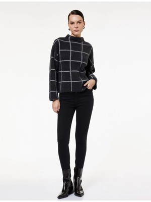 Koton Yüksek Bel Fermuar Cep Detaylı Toparlayıcı Skinny Jean Pantolon -  Push Up Skinny Jeans