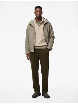 Koton Regular Fit Cepli Beli Bağcıklı Eşofman Altı