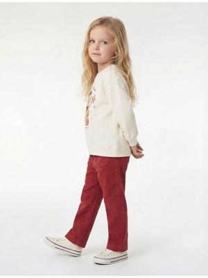 Koton Pamuklu Cep Detaylı Geniş Paça Pantolon