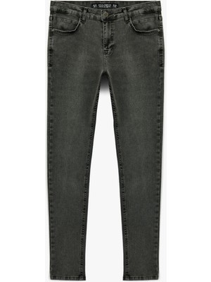 Koton Normal Bel Pamuklu Skinny Fit Jean Pantolon - Michael Jean