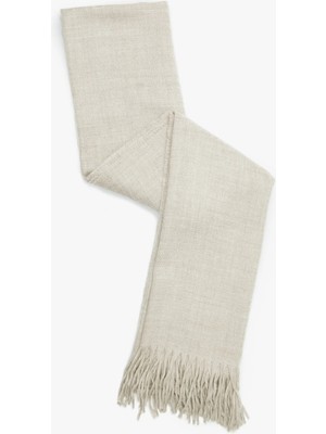 Püsküllü Uzun Atkı