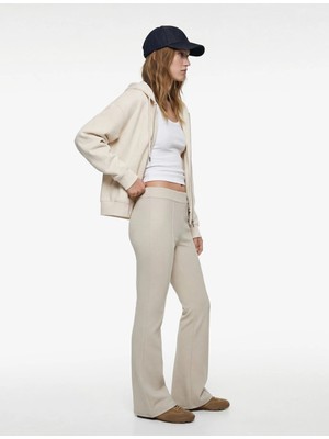 Koton Dikiş Detaylı Modal Karışımlı Ispanyol Paça Eşofman Altı