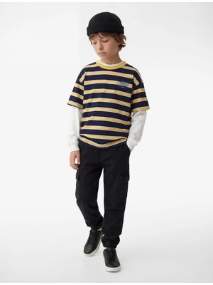 Koton Pamuklu Kargo Cepli Jogger Jean Pantolon