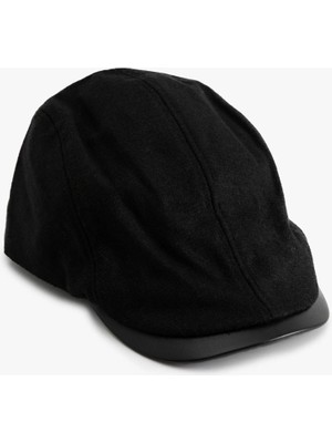 Koton Kumaş Detaylı Kasket Şapka