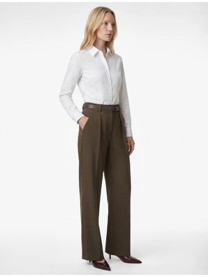 Koton Regular Fit Uzun Kollu Düğmeli Klasik Yaka Gömlek