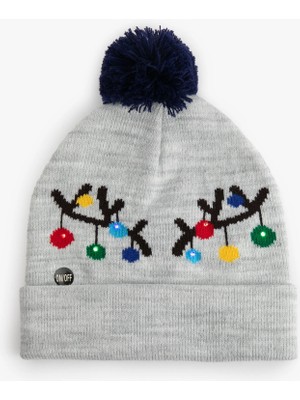 Koton Yılbaşı Temalı Ponponlu Bere