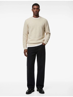 Koton Uzun Kollu Regular Fit Bisiklet Yaka Sweatshirt